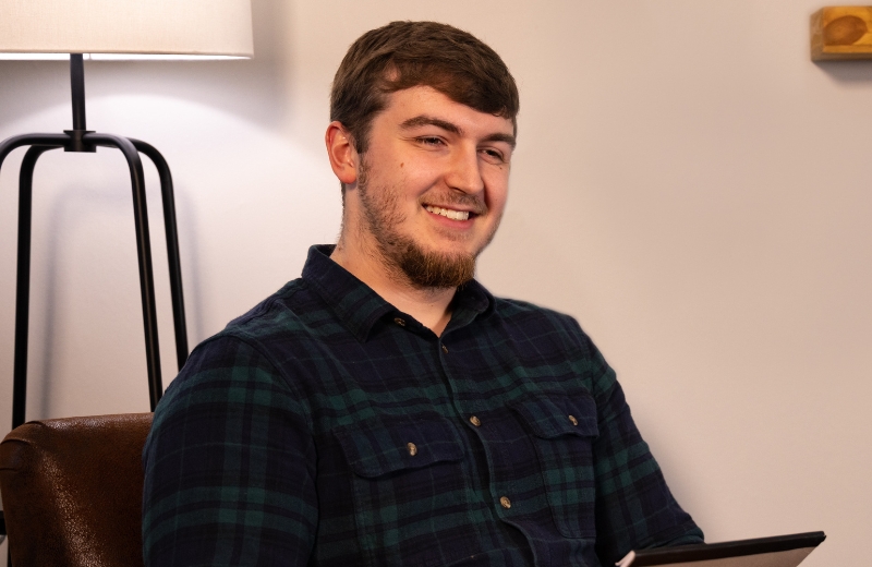 headshot of cole wade